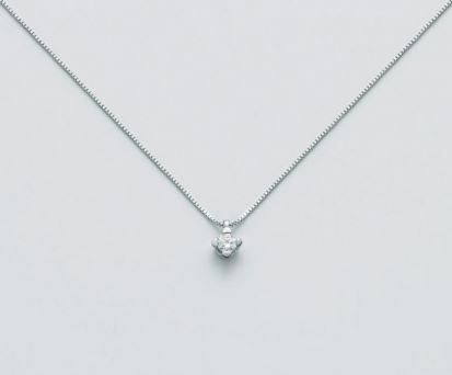 Collana Miluna Donna Il Diamante Puro in Oro bianco Diamante 0.15 Ct CLD4125/015G7 - CLD4125/015G7